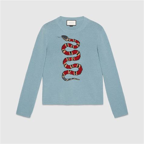 gucci jumper mens snake|Gucci sweaters for men.